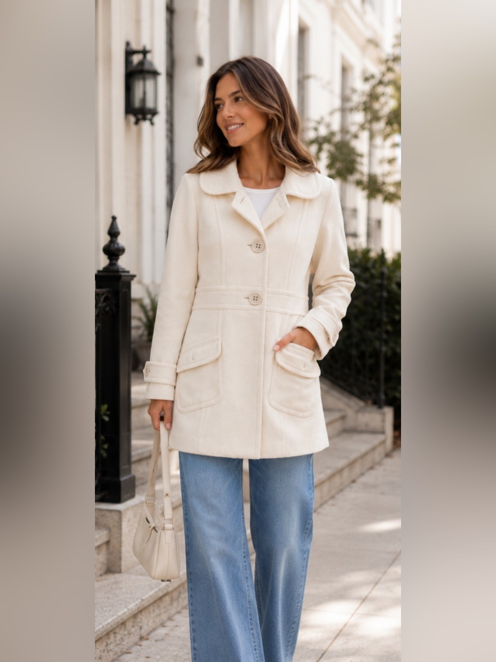 BP Cream Pea Coat